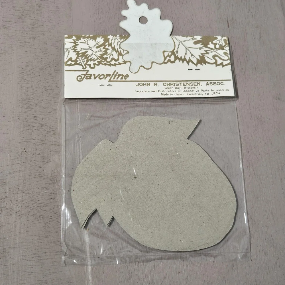 Vintage Favorline Apple Decor Invitations Japan 3 Per Package‎
